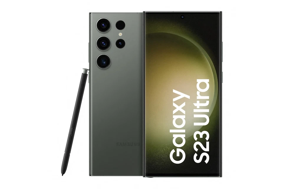 Samsung Galaxy S23 Ultra 256GB Grün 5G Android Schnellladen 25 Watt Netzteil