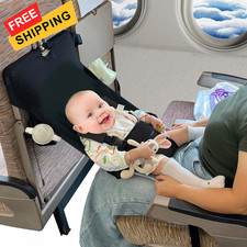 Baby Airplane Bed, Travel Essentials for Flying, Portable Plane Seat...