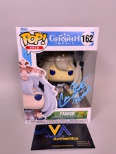 Corina Boettger Signed Paimon Genshin Impact Funko Pop w/ JSA COA