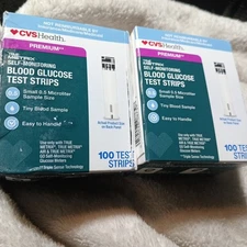 200 CVS Premium True Metrix Test Strips - 2 boxes of 100, SHIPS~FREE~FAST 📭 🚚§