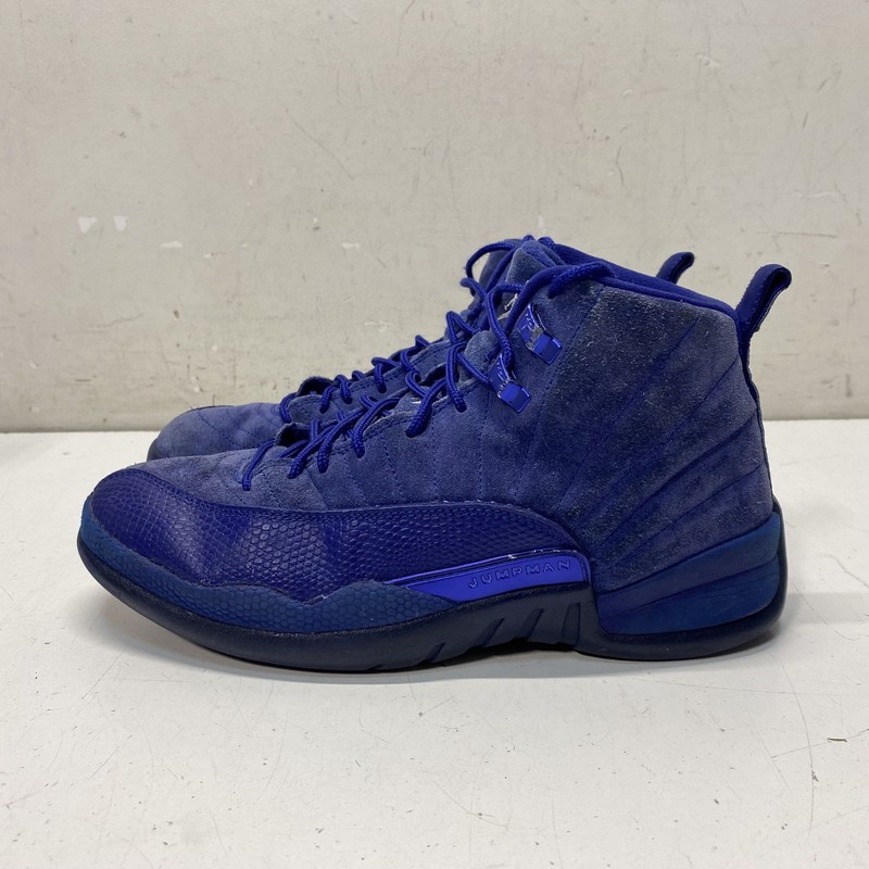 Jordan Deep Royal Blue Solid Athletic Sneakers Men Size 8