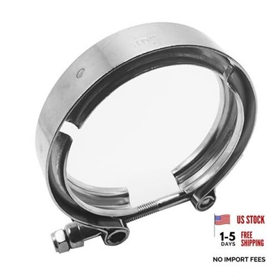 Quick Release V Band Clamp,304 Stainless Steel Exhaust Clamp For Turbo, 3inch