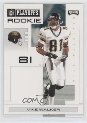 2007 Playoff NFL Playoffs Black /199 Mike Sims-Walker Walker #166 Rookie RC 0b6