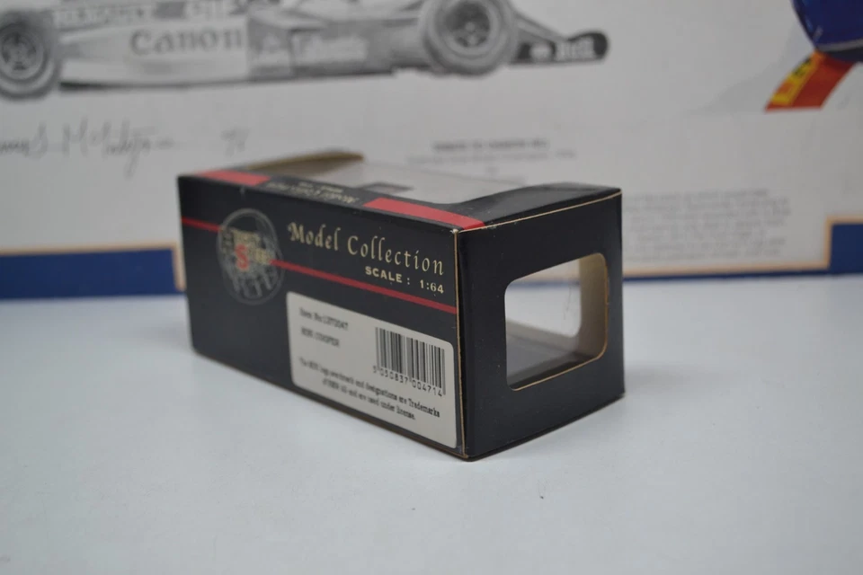 HIGHSPEED - BMW MINI COOPER  - YELLOW -  1/64 SCALE MODEL CAR - 1370047 - Image 3 of 4