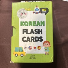 Leveram Korean Flash Cards 180 Words