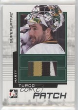 2009-10 ITG Superlative Volume 2 Patch Silver /30 Marty Turco #SP-26 Patch 01qm