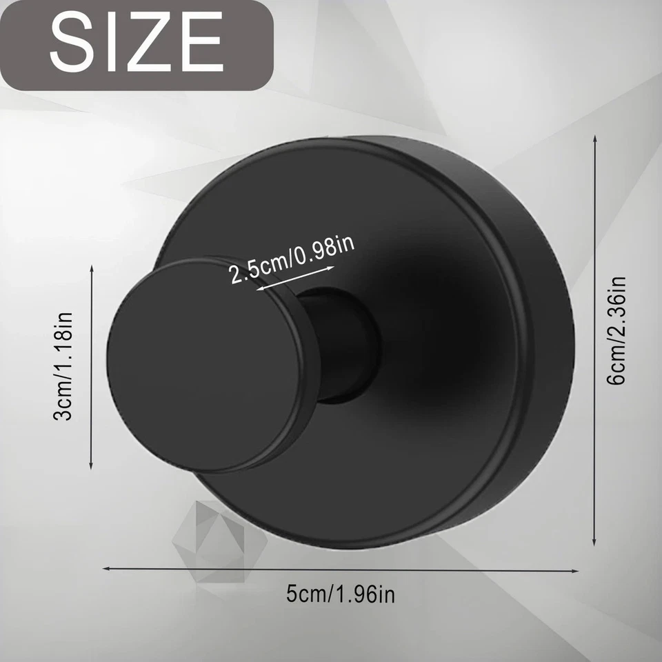 Suction Hooks Strong Glass Tiles Window Decorations Home Sticks Hook Bathroom UK - Image 2 of 4