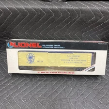 LIONEL 6-19529 A.C. Gilbert Reefer Box Car O Gauge w/Original Box NIB