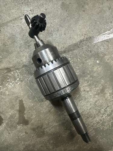 Jacobs USA 18N 3/4" MT 3 Morse Taper Super Ball Bearing Drill Chuck + Key - Picture 13 of 13