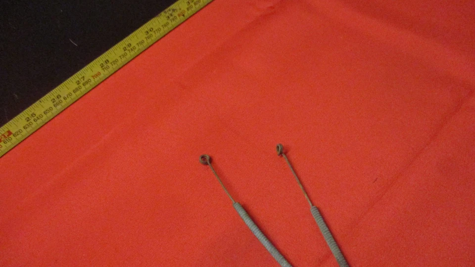 Pontiac 1965 1966 cable de ventilación de aire fresco panel de patada Catalina Parisienne Bonneville Foto 4 de 4