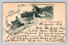 Udvozlet Sarospatakrol Levelezo Lap Vintage Postcard