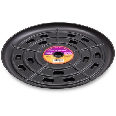 Bosmere Down Under Planter Saucers   Airflow, Locking Caddy Option, Black, 15 