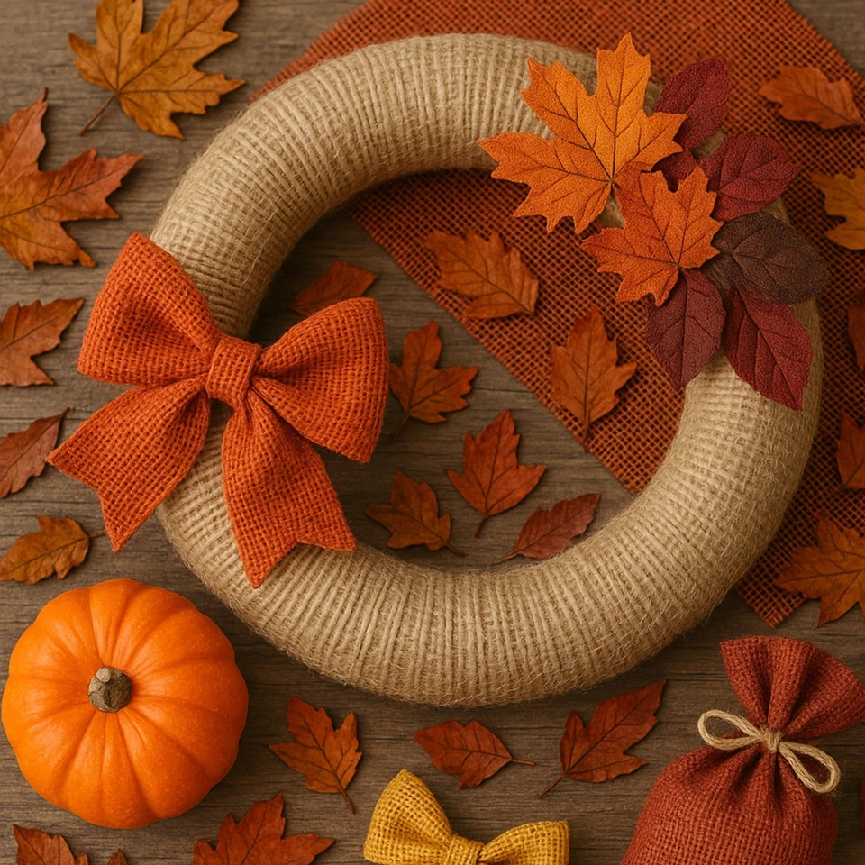 Tessuto JUTA COLORATA iuta FIBRA NATURALE AL METRO Handmade Decori Craft Stoffa - Immagine 2 di 3