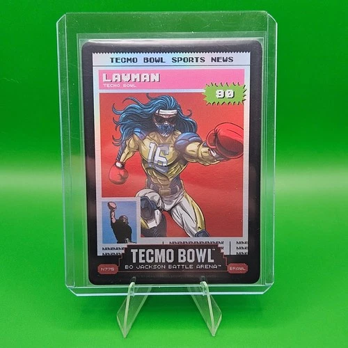 2026 Bo Jackson Battle Arena Lawman Brawl Tecmo News Battlefoil #N775
