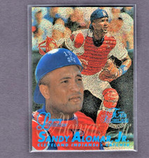 1997 FLAIR SHOWCASE ROW 0 LEGACY COLLECTION #115 SANDY ALOMAR JR INDIANS #7/100