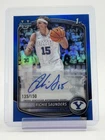 RICHIE SAUNDERS 2025-26 BOWMAN CHROME BLUE REFRACTOR 1ST ROOKIE AUTO /150 Q2045