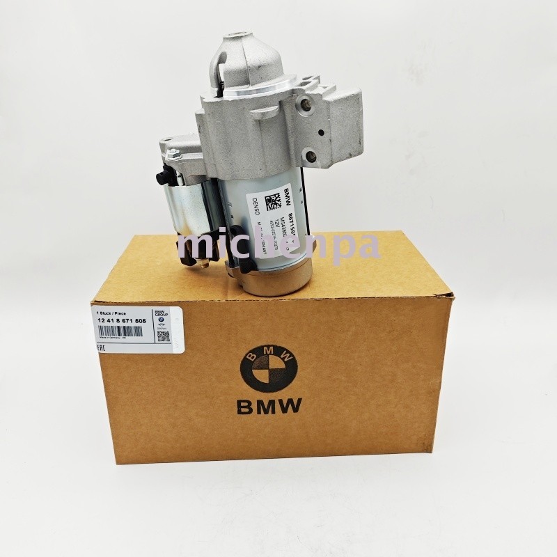 BMW 540i 740i 840i M2 M3 M4 X3 X4 X5 X6 X7 Z4용 스타터 모터 (신제품) 12418671505 3