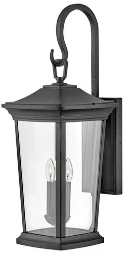 Hinkley Bromley 30"H Museum Black 3-Light Outdoor Wall Light - Picture 2 of 10