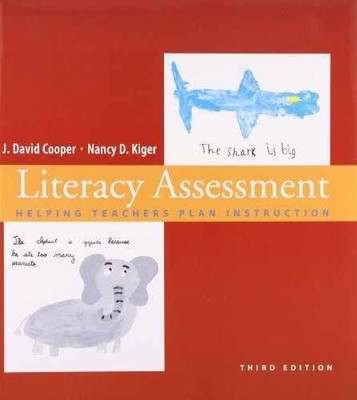 Literacy Assessment: Helping - Paperback, by Cooper J. David; - Very Good