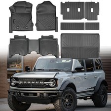 For Ford Bronco Sport 2021-2026 Tpe Floor Matstrunk Mat Cargo Liner Waterproof