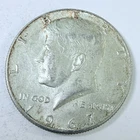 1967 Kennedy Half Dollar 40% Silver, Circulated Coin #7117