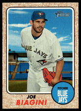 2017 Topps Heritage High Number - #585 Joe Biagini