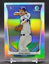 2014 Bowman Chrome Draft Picks John Richy Refractor #CDP98 Bowman 1ˢᵗ