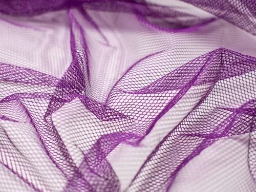 Purple best sale mesh material