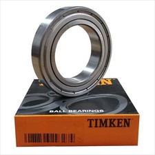 6206 GENUINE TIMKEN DEEP GROOVE BALL BEARING - CHOOSE - 2RS ZZ 30x62x16mm
