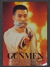 Tony Leung Ka-Fai Gunmen Adam Cheng 1994 Movie Promo Flyer 天羅地網 電影宣傳場刊