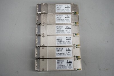 6x Lot Sun Oracle AFBR-79EIDZ-OR2 XCVR 40GBPS SR QSFP-MTO Transceiver Module