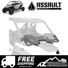 Assault Industries Polycarbonate Half Windshield for 2022-Up Polaris RZR Turbo R
