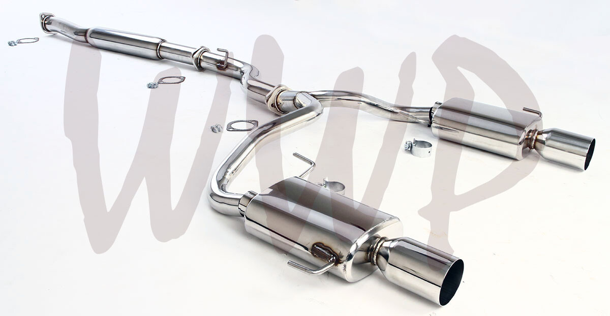 Stainless CatBack Exhaust Muffler System For 0509 Subaru Legacy GT 2