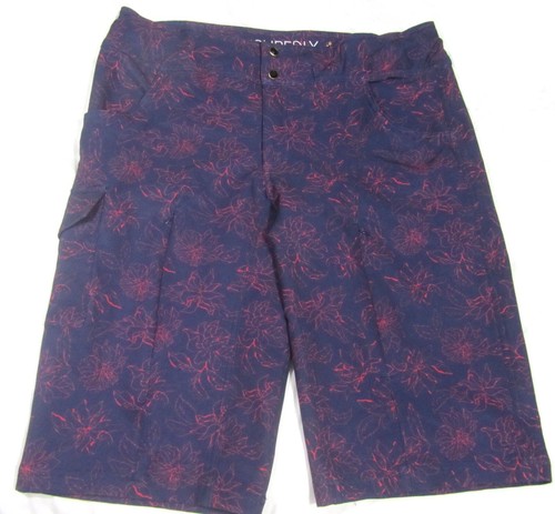 Shredly Shorts Pockets 16 Floral Lindsay MTB Long Mountain Bike Sportswear