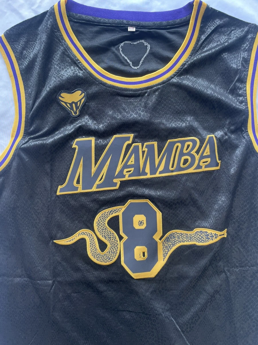 Kobe Bryant #8 Los Angeles Lakers 2019 Purple Jersey with KB Patch