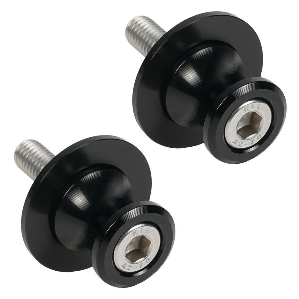 8MM Swingarm Sliders Spools for Suzuki GSXR600 GSXR1000 GSXR1300 TL1000R SV650/S Foto 4 de 4