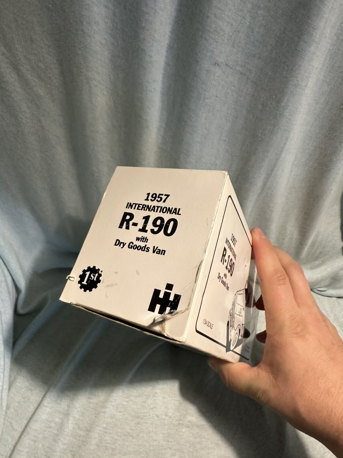 First Gear 1957 International R-190 Box Truck, Eagle Claw Fishing Tackle Boxed