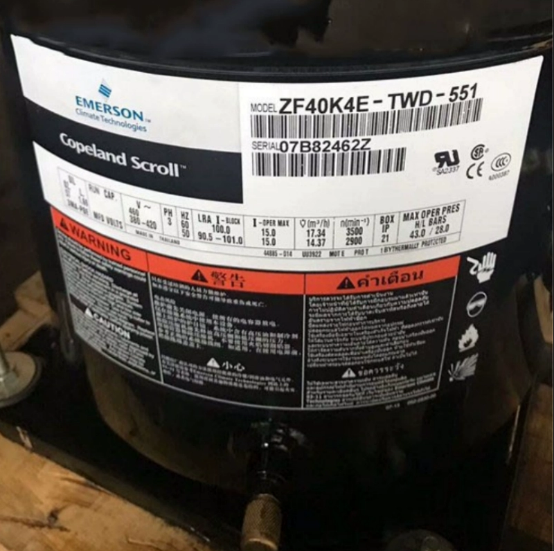 あー様0405 ZF40K4E-TWD-551 Compressor Brand New ZF40K4ETWD551 UPS Fast