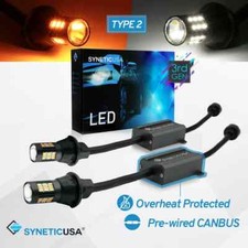 For 07-13 Silverado Error Free Whiteamber 3157 Switchback Turn Signal Bulbs For 07-13 Silverado Error Free Whiteamber 3157 Switchback Turn Signal Bulbs