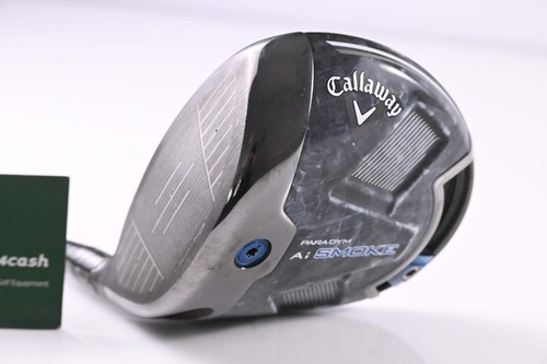 Left Hand Callaway Paradym Ai Smoke Max Driver / 9 Degree / X-Flex Denali Black