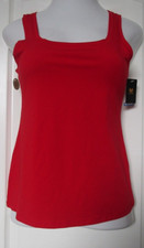 Wacoal Understated cotton Tank Size X-Large Style 815362 Red 602