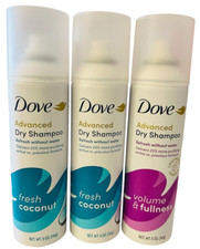Dove Advanced Dry Shampoo 2 Fresh Coconut  1 Volume  Fullness 5oz