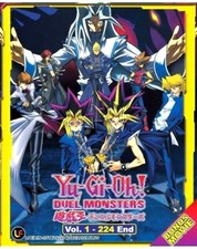 DVD YU GI OH DUEL MONSTERS TV 1 - 224 END MOVIE English SUB Track Shipping