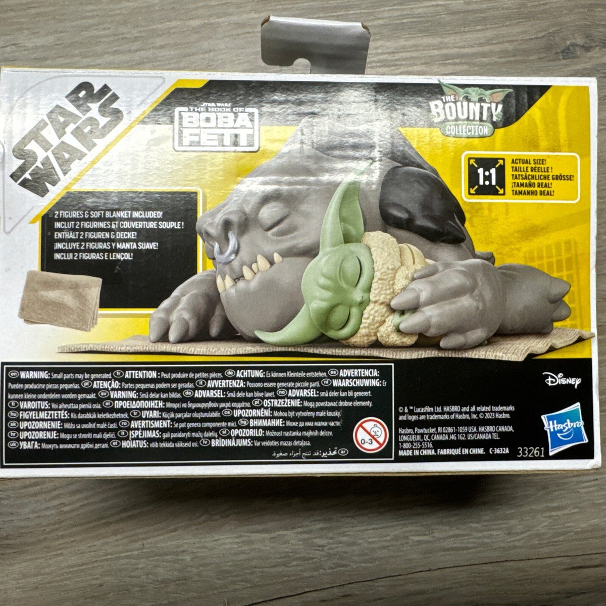 Star Wars Bounty Collection Grogu & Rancor Taming the Beast Set