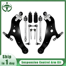 Front Lower Control Arms Ball Joints Sway Bar Link for 2008 2009-2019 Highlander