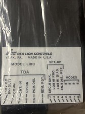 Red Lion LIBT1E00 Libra Series Timer, 4-Digit LED Display 115VAC, 0.01-99.99sec