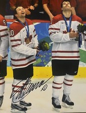 Brendan MORROW Signed 8x10 Photo! TEAM CANADA! Olympic Gold Medal! W/COA