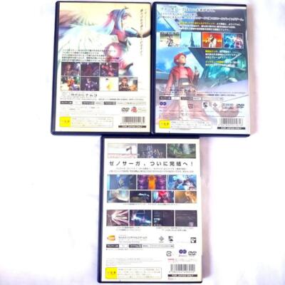 Xenosaga Episode I II III Complete Set PS2 PlayStation 2 Japanese