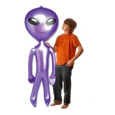 Giant Purple Alien Inflatable 5ft