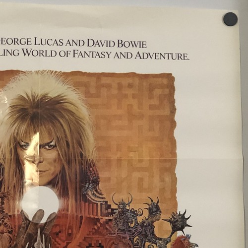 PÓSTER DE PELÍCULA ORIGINAL LABERINTO (1986) DE COLECCIÓN - OBRAS DE ARTE TED COCONIS 27x41 - Imagen 3 de 11